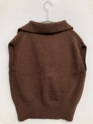 ニット/セーター/トップス/ブラウン