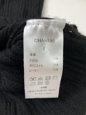 INOLVE/ニット/セーター/トップス/ブラック/F