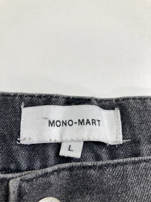 MONO-MART/モノマート/デニムパンツ/パンツ/ブラック/L