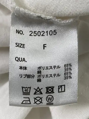 Attitude makes style!/アティチュードメイクススタイル/Tシャツ/カットソー/トップス/ホワイト/F
