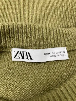 ZARA/ザラ/ニット/セーター/トップス/カーキ/M