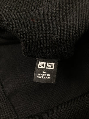 UNIQLO/ユニクロ/ニット/セーター/トップス/ブラック/L