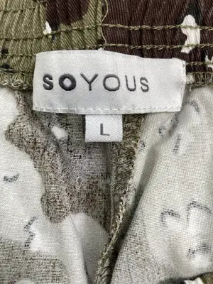 SOYOUS/ソユーズ/デニムパンツ/パンツ/グリーン/L