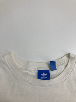 adidas/アディダス/Tシャツ/カットソー/トップス/ホワイト/S