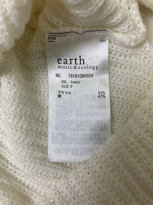 earth music&ecology/アースミュージックアンドエコロジー/ニット/セーター/トップス/アイボリー/F