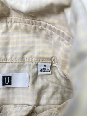 UNIQLO U/ユニクロユー/シャツ/ブラウス/トップス/ベージュ/S