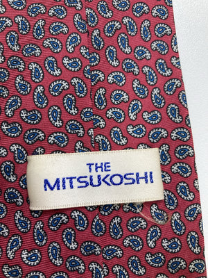 THE MITSUKOSHI/ザミツコシ/ネクタイ/ファッション雑貨/レッド