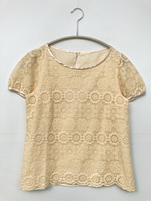 Bon mercerie/ボンメルスリー/シャツ/ブラウス/トップス/イエロー/36