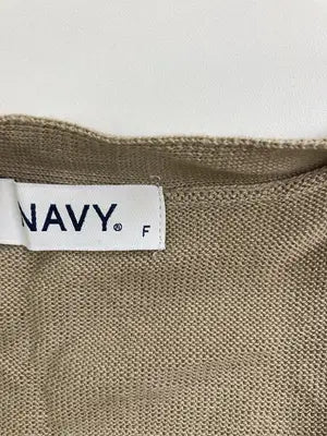NAVY/ネイビー/カーディガン/ボレロ/トップス/ベージュ/F