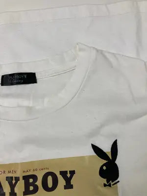 PLAYBOY Bunny/Tシャツ/カットソー/トップス/ホワイト/FREE