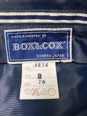 BOX'&COX'/スラックス/パンツ/ブルー/76