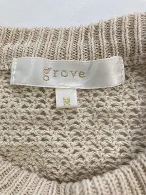 grove/グローブ/ニット/セーター/トップス/アイボリー/M