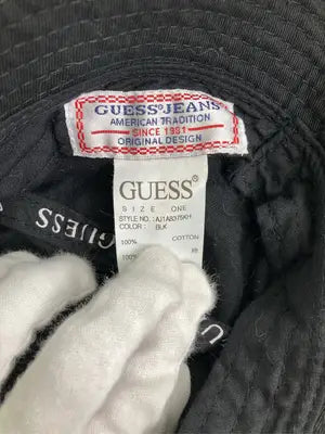 GUESS/ゲス/ハット/帽子/ブラック/ONE