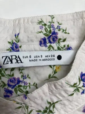 ZARA/ザラ/シャツ/ブラウス/トップス/ホワイト/EUR S