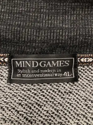 Mind Games/パーカー/トップス/グレー/4L
