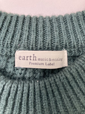 earth music&ecology/アースミュージックアンドエコロジー/ニット/セーター/トップス/グリーン/F