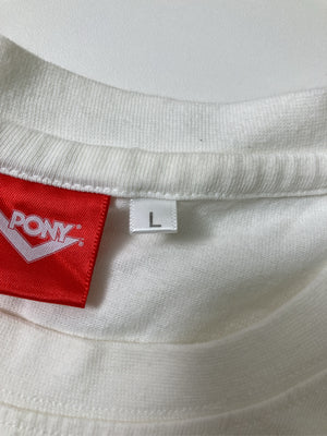 PONY/ポニー/Tシャツ/カットソー/トップス/ホワイト/L