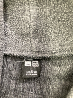 UNIQLO/ユニクロ/Tシャツ/カットソー/トップス/グレー/L