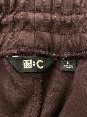UNIQLO:C/ユニクロシー/スラックス/パンツ/ブラウン/L