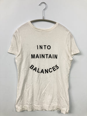Mila Owen/ミラオーウェン/Tシャツ/カットソー/トップス/ホワイト/F