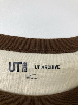 UNIQLO/ユニクロ/Tシャツ/カットソー/トップス/ベージュ/S