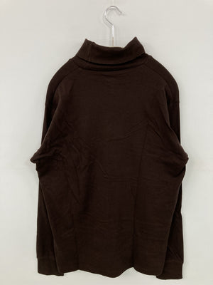 UNIQLO/ユニクロ/Tシャツ/カットソー/トップス/ブラウン/L