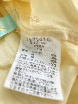 Tシャツ/カットソー/トップス/イエロー/M