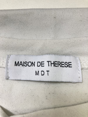 MAISON DE THERESE/メゾンドゥテレーズ/Tシャツ/カットソー/トップス/ホワイト