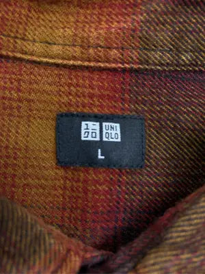 UNIQLO/ユニクロ/シャツ/ブラウス/トップス/ブラウン/L