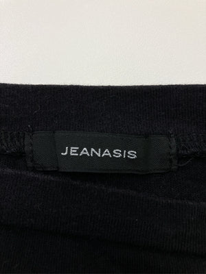 JEANASIS/ジーナシス/Tシャツ/カットソー/トップス/ブラック