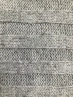 Flow and fixture/ニット/セーター/トップス/グレー/L バスト86~94 身長154~162