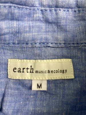 earth music&ecology/アースミュージックアンドエコロジー/シャツ/ブラウス/トップス/ブルー/M