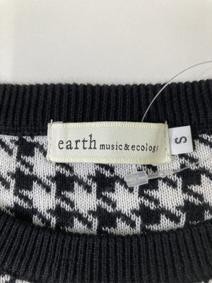 earth music&ecology/アースミュージックアンドエコロジー/ニット/セーター/トップス/ブラック/S