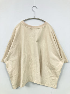 Organic/オーガニック/Tシャツ/カットソー/トップス/アイボリー/M