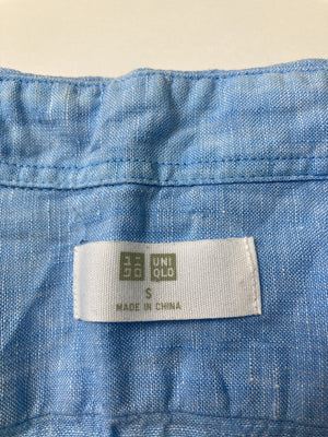 UNIQLO/ユニクロ/シャツ/ブラウス/トップス/スカイブルー/S