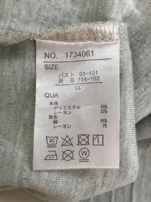 Soavita/Tシャツ/カットソー/トップス/ライトグリーン/LL