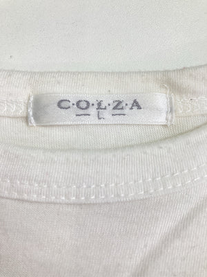 COLZA/コルザ/Tシャツ/カットソー/トップス/ホワイト/L