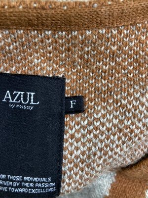 AZUL by MOUSSY/アズールバイマウジー/ノーカラーコート/ジャケット/アウター/ブラウン/F