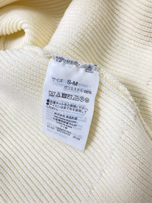 ニット/セーター/トップス/アイボリー/S-M