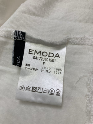 EMODA/エモダ/Tシャツ/カットソー/トップス/ホワイト/F