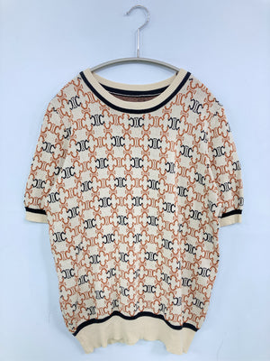 Tシャツ/カットソー/トップス/ベージュ