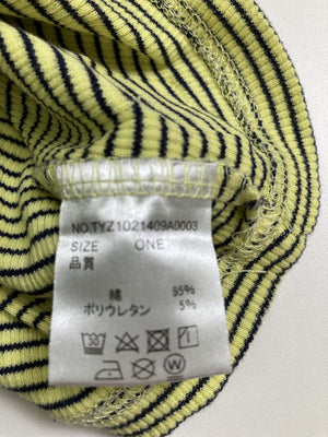 HELLO, SAN FRANCISCO/ハローサンフランシスコ/ニット/セーター/トップス/イエロー/ONE