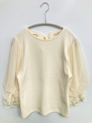 NICE CLAUP/ナイスクラップ/Tシャツ/カットソー/トップス/アイボリー/F