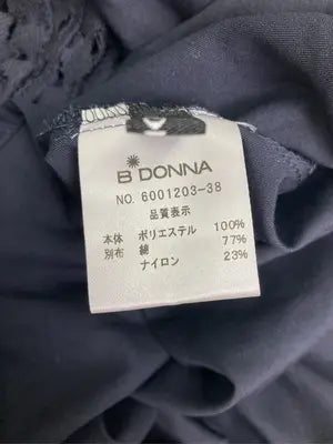 Donna/シャツ/ブラウス/トップス/ネイビー/38