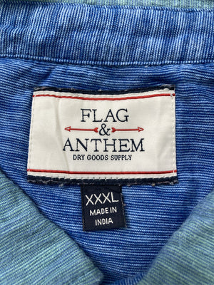 FLAG&ANTHEM/ポロシャツ/トップス/スカイブルー/XXXL
