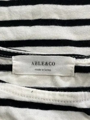 ABLE&CO/エイブルアンドコー/Tシャツ/カットソー/トップス/ホワイト