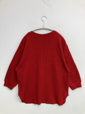 UNIQLO/ユニクロ/Tシャツ/カットソー/トップス/レッド/M