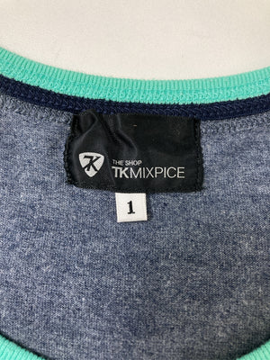 TK MIXPICE/ティーケーミクスパイス/Tシャツ/カットソー/トップス/グレー/1