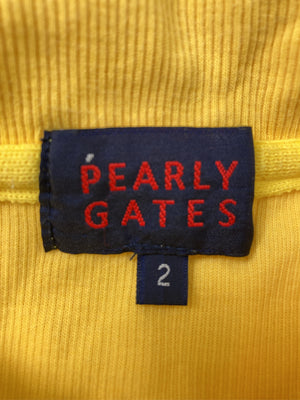 PEARLY GATES/パーリーゲイツ/ポロシャツ/トップス/イエロー/2