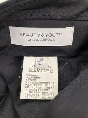 BEAUTY&YOUTH/ビューティーアンドユース/スラックス/パンツ/ブラック/S